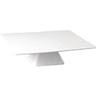 Los mejores  - Kristallon SA183 soporte para tartas de melamina- cuadrado- 300 mm)- color blanco